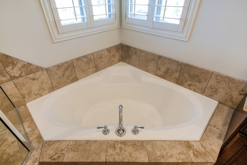 Modern Corner Bathtub